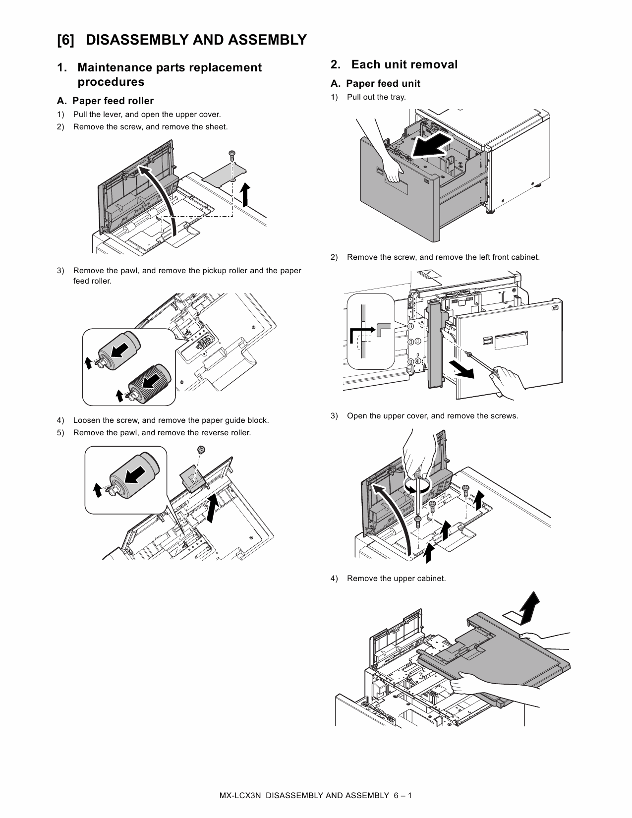 SHARP MX LCX3N Service Manual-3